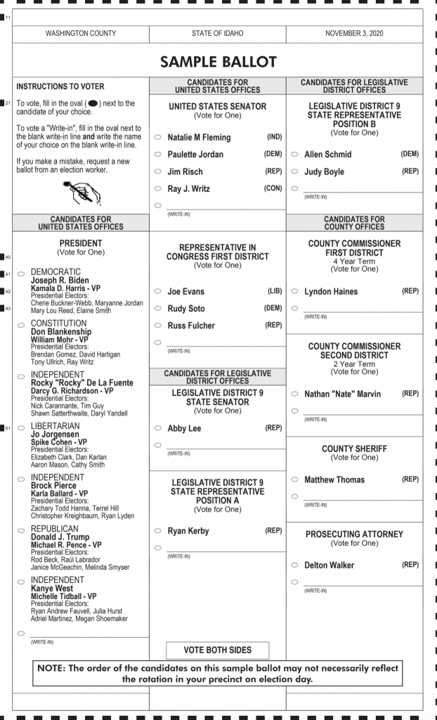 Ohio General Election 2024 Ballot Kara Sandie